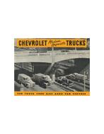 1948 CHEVROLET TRUCKS PROGRAMMA BROCHURE NEDERLANDS, Nieuw, Chevrolet, Author