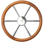 Bieden: USED Vetus PRO40T 5 spoke steering wheel 400 mm wit, Ophalen of Verzenden, Nieuw, Overige typen, Zeilboot of Motorboot