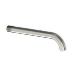 Uitloop Hotbath Cobber 25 cm Geborsteld Nikkel (toepasbaar, Doe-het-zelf en Verbouw, Sanitair, Ophalen of Verzenden, Nieuw, Kraan