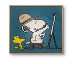 isem (1985) - Snoopy X Van gogh ( size XL 90x80cm 100% hand, Antiek en Kunst