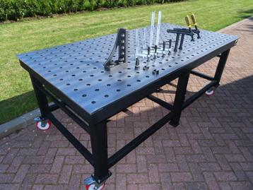 MATRIX las- opspantafel 2450x1250 mét gravering beschikbaar voor biedingen