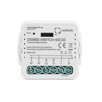 Ledtastic ZIGBEE-SWITCH-SEC02 dubbele schakelaar - Zigbee, Hobby en Vrije tijd, Elektronica-componenten, Verzenden, Nieuw