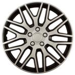 Wieldoppen 15 inch - Dakar Zilver/Zwart - wieldoppenset, Auto diversen, Wieldoppen, Verzenden, Nieuw