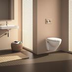 Wandtoilet Sanindusa Plus 6 cm Verhoogd Rimless Keramiek, Doe-het-zelf en Verbouw, Sanitair, Ophalen of Verzenden, Nieuw