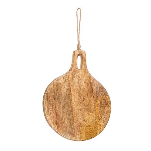 snijplank mango hout rond dia 22cm, Huis en Inrichting, Woonaccessoires | Overige, Verzenden