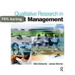 Qualitative Research in Sport Management 9780750685986, Verzenden, Zo goed als nieuw, James Skinner