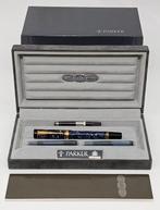 Parker - Duofold international blue marble - Vulpen, Verzamelen, Pennenverzamelingen, Nieuw
