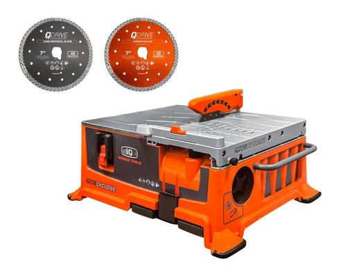 iQ228 Cyclone steenzaagmachine inclusief stofafzuiging, Doe-het-zelf en Verbouw, Gereedschap | Zaagmachines, 1200 watt of meer