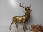 Beeld, hert staande 55 cm - 55 cm - polyresin