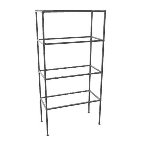 Steigerbuis Kast Larisa | Vierkant Zwart 25x25 mm | Staand |, Huis en Inrichting, Kasten | Overige, Ophalen of Verzenden