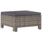 Voetensteun Rattan Grijs | OP = OP | Relax in Stijl, Nieuw, Ophalen of Verzenden, Modern, 50 tot 75 cm
