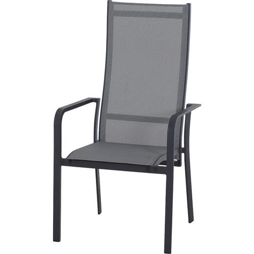 Siena Garden Carlton Dining Move Stoel - Antraciet, Tuin en Terras, Tuinstoelen, Ophalen of Verzenden