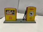 Gama - Blikken speelgoed - Shell X-100 Motoroel benzinepomp