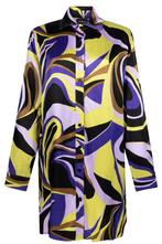 Ophilia blouse Jazz print satijn Maat:, Kleding | Dames, Verzenden, Nieuw, Overige kleuren