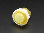 Mini LED Arcade Button - 24mm Translucent Yellow Adafruit..., Hobby en Vrije tijd, Elektronica-componenten, Nieuw, Verzenden
