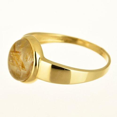 Ring - 18 karaat Geel goud, Sieraden, Tassen en Uiterlijk, Ringen
