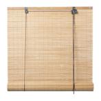 Rolgordijn bamboe - naturel - 150x180 cm, Nieuw, Verzenden