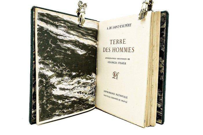 Antoine de Saint-Exupéry / Georges Feher - La Terre Des, Antiek en Kunst, Antiek | Boeken en Bijbels