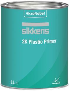 Sikkens 2K Plastic Primer Light Grey 1 liter inclusief 0,5 l, Doe-het-zelf en Verbouw, Verf, Beits en Lak, Nieuw, Ophalen of Verzenden