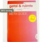 Getal & Ruimte - 3 VWO - werkboek 9789011106246, Boeken, Schoolboeken, Verzenden, Gelezen