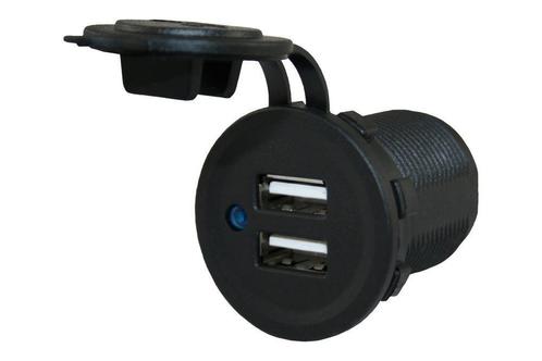 Power Line Contactdoos USB Lader 2x2.4A, Caravans en Kamperen, Kampeeraccessoires, Nieuw