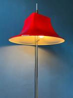 Red Willem Hagoort Space Age Floor Lamp - Mid Century Acryli, Huis en Inrichting, Lampen | Vloerlampen, Ophalen of Verzenden, Nieuw