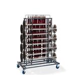 Trolley afzetpalen | 76x129x180 cm | Capaciteit 16, Verzenden, Nieuw in verpakking
