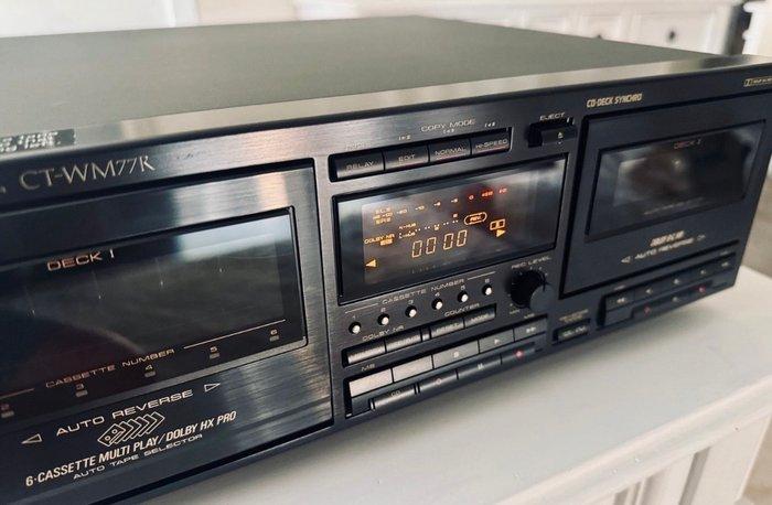 Pioneer - CT-WM77R - 6 Casette Multiplay - Audiocassette, Audio, Tv en Foto, Radio's