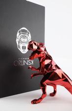 Richard Orlinski (1966) - T-Rex spirit Red Chrome, Antiek en Kunst