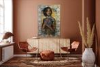 Jacqueline Klein Breteler - “Through her hands.”-painting on, Antiek en Kunst, Kunst | Schilderijen | Modern