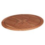 Teak Tafelblad Circle, Watersport en Boten, Accessoires en Onderhoud, Nieuw, Ophalen of Verzenden