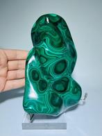 Malachiet Freeform – een gepolijst object met verbluffende