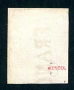 Oldenburg 1861 - Gestempeld, vollrandig, 2 grote,, Gestempeld