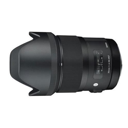 Sigma 35mm f/1.4 DG HSM Art Nikon F-mount objectief, Audio, Tv en Foto, Fotografie | Lenzen en Objectieven, Groothoeklens, Gebruikt