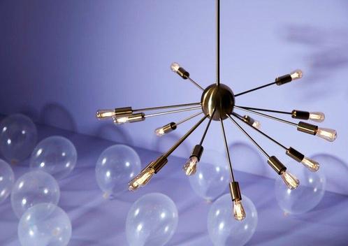 Herstal - Herstal Group - Plafondlamp - Mir kroonluchter -, Antiek en Kunst, Antiek | Lampen