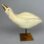 Ewa Budzowska - sculptuur, The bird (with 24carat gold) - 15, Antiek en Kunst