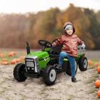 TRUUSK Elektrische Tractor Met Aanhanger, Kinderen Elektrisc, Verzenden, Nieuw