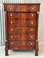 Ladekast - chiffoniere, hoge ladekast, commode - Verguld