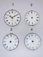 4 spillegang zakhorloge uurwerken -   Emaille, Messing -, Antiek en Kunst, Antiek | Klokken