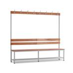 (MDK-107602) CH KB200B Kleedkamerbank met 8 kledinghaken..., Ophalen of Verzenden, Nieuw