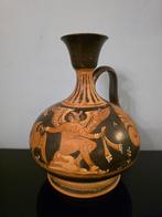 Replica van een oude Griek Terracotta Lekythos - 22 cm, Antiek en Kunst