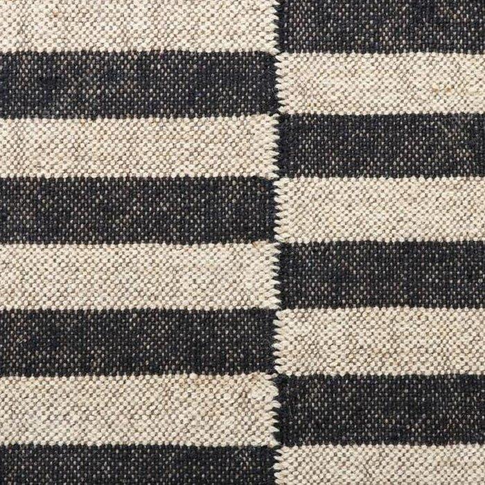 400 - Vloerkleed - 150 cm - 90 cm - Jute zwart tapijt, Antiek en Kunst, Kunst | Designobjecten