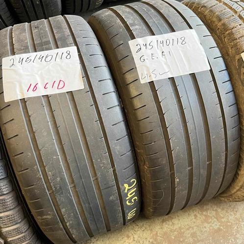 2 x Goodyear Eagle F1 245-40-18 Zomerbanden 4,5mm, Auto-onderdelen, Banden en Velgen, 18 inch, Zomerbanden, 245 mm, Personenwagen