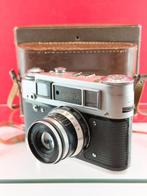 FED 4 with Industar N-61 2,8/52mm + original box, leather, Nieuw