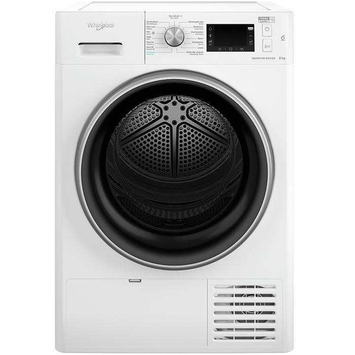 Whirlpool Droger 8 kg, Witgoed en Apparatuur, Wasdrogers, Refurbished, Voorlader, 8 tot 10 kg