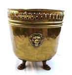 Jardinière - Verguld messing, Verguld brons