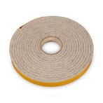 4 Meter - Zelfklevend Vilt / 15mm Plakvilt op Rol - Grij...