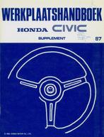 1987 Honda Civic Werkplaatshandboek Supplement, Verzenden