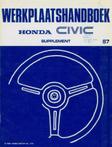 1987 Honda Civic Werkplaatshandboek Supplement
