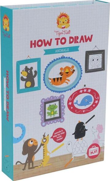Tiger Tribe How-to-Draw Set - Animals (TT6-0218 ) (Nieuw) beschikbaar voor biedingen
